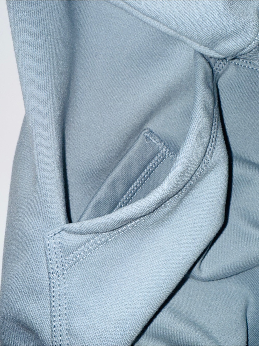 Carhartt Rain Defender Quarter Zip Hoodie Light Blue Large Tall - Picture 7 of 12